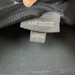 J Jill Wearever Womens Black Windowpane Tunic Top Sz L Office Career Minimalist Size L Photo 6