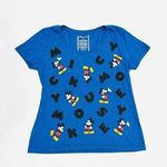 Disney Vintage Store 1990s Mickey Mouse Name Cartoons Pattern Graphic T-shirt Photo 0