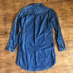 Lucky Brand  S elevated basics denim shirt dress Photo 3