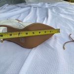 Cape Robbin  White and Gold Lace-Up Heeled Boots Photo 9