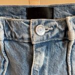 RtA Mano High Waisted Tuck Shorts Pink Size 27 NWT Vintage Westcoast Blue Photo 3