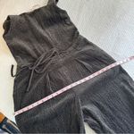 Missing You Already Corduroy Square Neck Jumpsuit Black Size L Photo 9