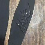 Nike  Capri Women XSmall Black Red Spell Out Power Hyper Tight Fit Training XS Photo 1