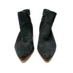 Bleecker and Bond Bleecker‎ & Bond size 7.5 gray leather ankle boot pointed toe Photo 1
