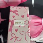Piper K Pink Bow Coquette Key Chain & Bag Charm Photo 2