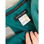 Alfred Sung NWT Alfred Sung Size 6R OFF SHOULDER CUFF TRUMPET GOWN FRONT SLIT HUNTER GREEN Photo 5