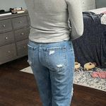 Off the Shoulder sweater Gray Photo 3