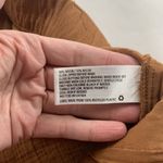 A New Day Clay Brown Crinkle High Rise Wide Leg Summer Trouser Pant 16 Photo 5