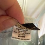 NWT Blue Lace Chemise Set Size M Photo 3