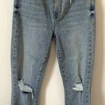 Pistola High Rise Distressed Skinny Denim Jeans Light Blue Wash Size 26 NEW Photo 0