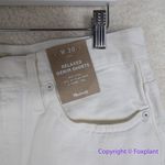 Madewell NEW Relaxed Denim Shorts in Tile White, 30 Photo 5
