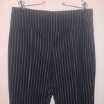 No Boundaries Juniors Women’s Pull on Black Striped Pants Ponte Photo 1