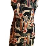 Vintage 90s floral n surf board dress Size L Photo 0