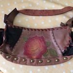 Velez Genuine Leather Purse Handbag Woven Calf Skin Shoulder Bag Purse Brown Photo 0