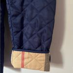 Burberry  Blue Quilted Puffer Jacket with Glossy Finish Photo 15