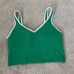Aerie Offline by  real me lowkey longline sports bra top green Photo 0