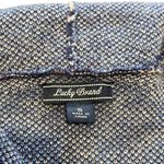 Lucky Brand Open Long Sleeve Cozy Cardigan Nordic Ivory Blue Women's Small Photo 3