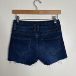 Deja bleu ladies cute Y2K cutoff dark denim shorts size 7 high waisted Photo 5