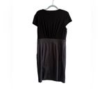 Evan Picone Knee Length Black & Gray Dress size 14 Black Photo 1