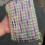 Colorful Crochet Clutch Yellow Photo 4
