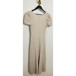 Free People  Madsen Midi Dress in Oatmilk Size Large Photo 7