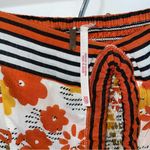 Free People Orange and Blue Maxi Dress Photo 10