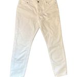 Burberry Women’s  Brit Relaxed fit mid rise white denim jeans size 28 Photo 0