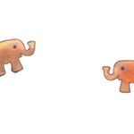 Midori  Yamanouchi elephant stud earrings Photo 0