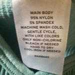 BP NEW Teal Ribbed Ruched Crop Top Size S M Baby Tee Y2K Photo 6