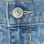 EXPRESS High Waisted Denim Jean Shorts 3” Leopard Print Women’s 6 Photo 6