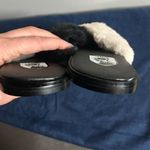 VHNY Criss Cross Fuzzy Flurry Cozy House Slides Warm Slippers for Indoor Outdoor Black Size 9 Photo 5