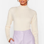 Nasty Gal NWT  back together open back sweater top Photo 0