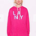 Sundry  LA NY Sweatshirt Hoodie Raspberry Size 1 Photo 0