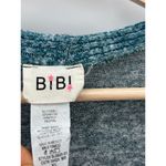 Bibi Cardigan Women XL Blue Faux Button Open Front Long Sweater Rayon Blend Photo 5