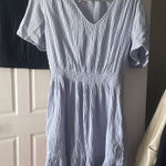 Knox Rose  Light Blue V-Neck Top Photo 0