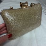 Elegant Gold and Silver Embellished Clutch with removable strap or handles Photo 2