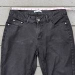 Riders By Lee  Mid-Riae Skinny Jeans | Washed Black Skinny Jeans Photo 4