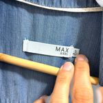 Max jeans  Blue Open Denim Cardigan Duster Jacket - Small Photo 9