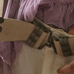 Free People NWT Upstate Escape Belt in Mineral Photo 0