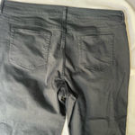 Susan Graver Stylish Black Denim Pants Photo 5