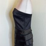 White House | Black Market Strapless Cocktail Dress Black. Size 6 Photo 3