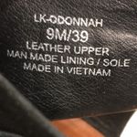 Lucky Brand  Women’s Odonna Leather Suede Black Ankle Strap Platform Heels Photo 7