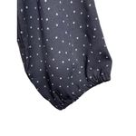 Loft Grey And White Polka Dot Wrap Dress size 2 Business Church Office Casual Photo 4
