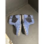 Skechers NWT  Bikers Lite Suede & Sweater Knit Ankle Boot High Grade Navy 9 Wide Photo 2