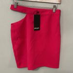 Nasty Gal Hot Pink Asymmetrical Mini Skirt Photo 1