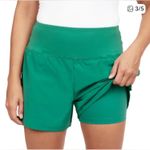 Spyder  Green Women's High Waisted Athletic Shorts with Liner XXL Photo 2