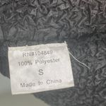 Lou Nardi Collection Textured Stretch Tank Top Black Pucker Crinkle Fabric Small Photo 9