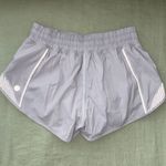 Lululemon White Reflective Hotty Hot Shorts Photo 3