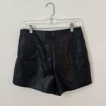 Lulus Black Leather  Skort Photo 1