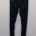 Cherish  black full sequin jogger style leggings Photo 0